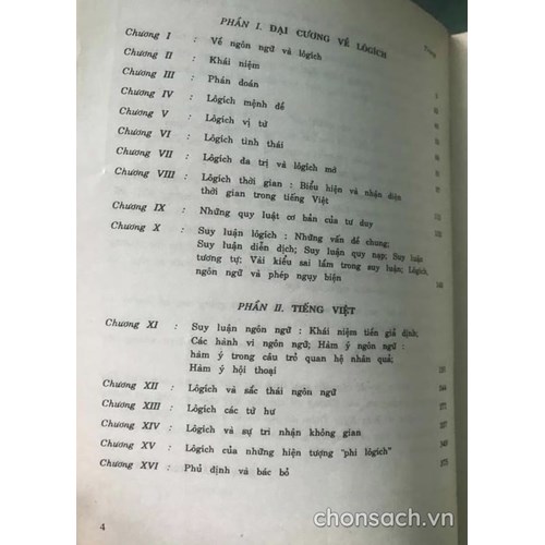 Lôgích  và tiếng Việt (thủ bút tác giả)