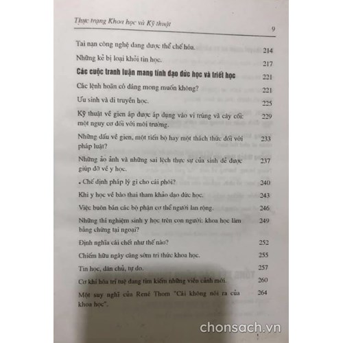 Thực trạng Khoa học và Kỹ thuật 