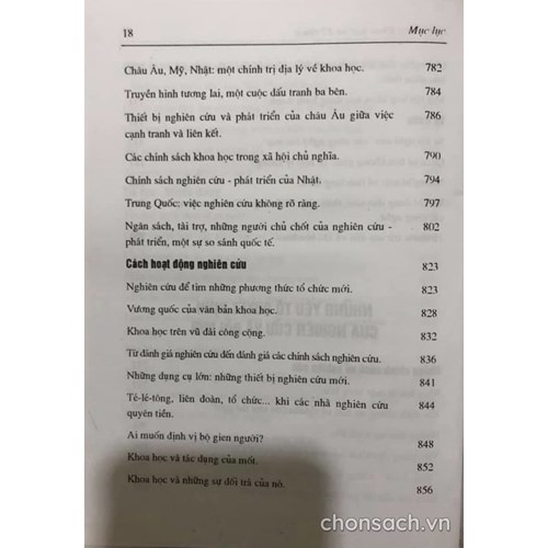 Thực trạng Khoa học và Kỹ thuật 