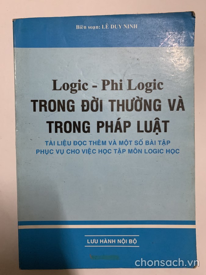 Logic-Phi logic trong đời thường và trong pháp luật (tài liệu đọc thêm)