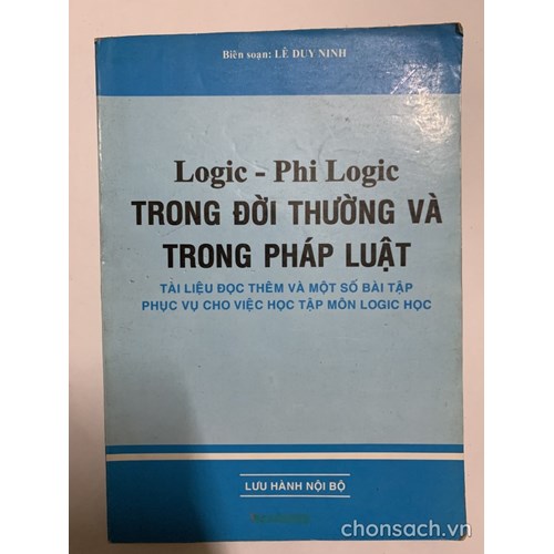 Logic-Phi logic trong đời thường và trong pháp luật (tài liệu đọc thêm)