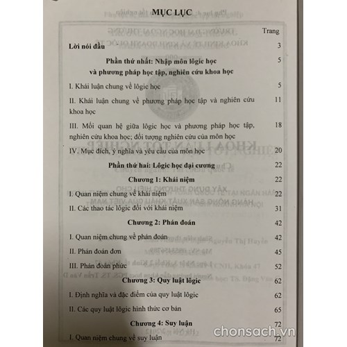 Logic học và phương pháp học tập, nghiên cứu khoa học 