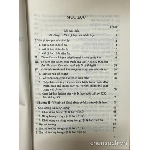 Một số vấn đề triết học của vật lý học 