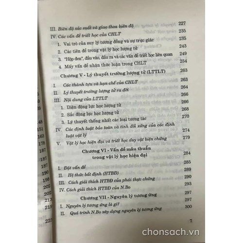 Một số vấn đề triết học của vật lý học 