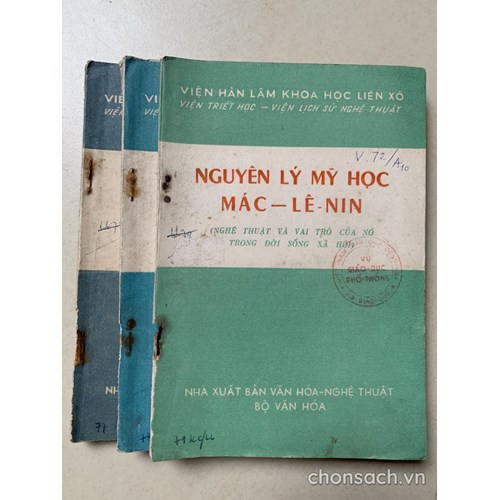 Nguyên lý mỹ học Mác-Lê nin (3 tập)