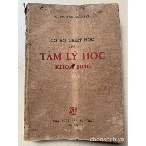 Cơ sở triết học của Tâm lý học khoa học 