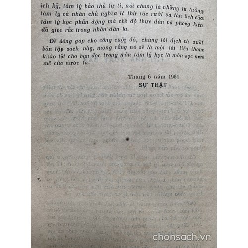 Cơ sở triết học của Tâm lý học khoa học 