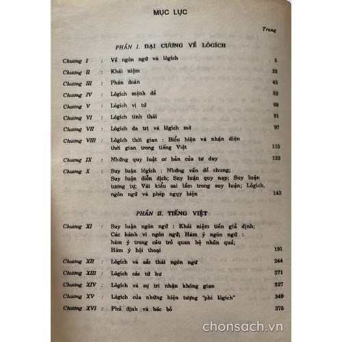 Lôgích và Tiếng Việt (xb lần đầu)