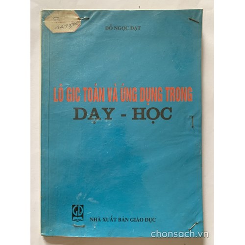 Logic toán và ứng dụng trong dạy - học 
