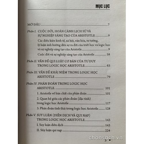 Logic học Aristotle và ý nghĩa của nó trong sự phát triển của logic hình thức truyền thống 