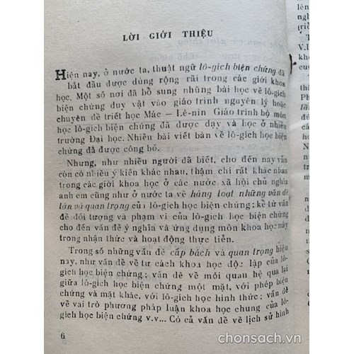 C.Mác, Ph.Ăng-ghen, V.I.Lê-nin bàn về Lô-gích học biện chứng 