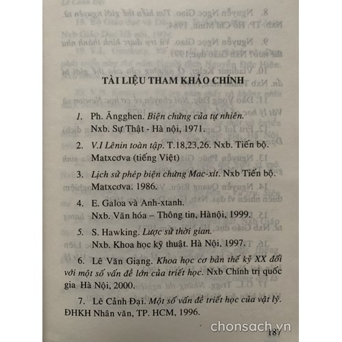 Một số phạm trù triết học cơ bản của tự nhiên 