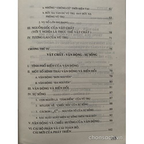 Một số phạm trù triết học cơ bản của tự nhiên 