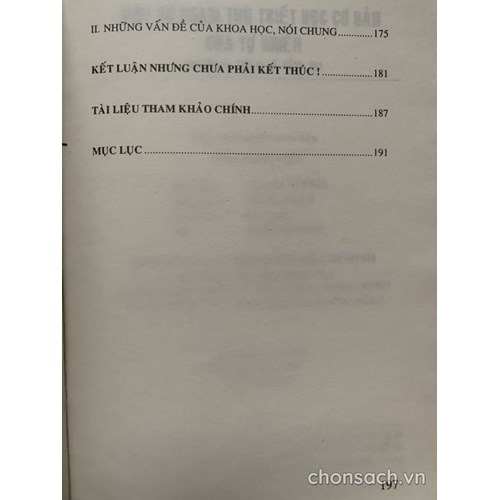 Một số phạm trù triết học cơ bản của tự nhiên 