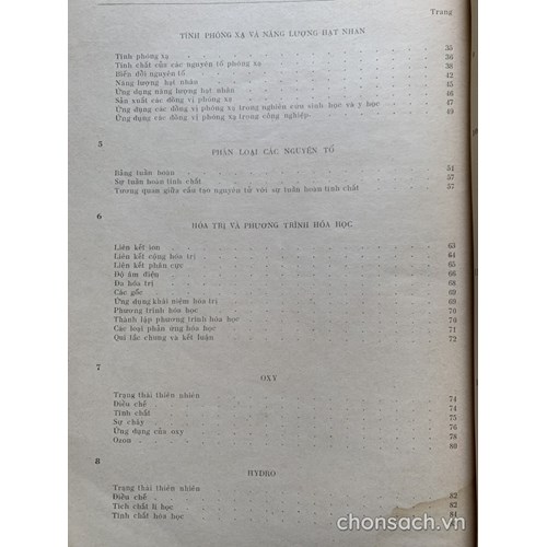 Hoá học thế kỷ XX 