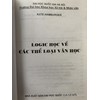 Logic học về các thể loại văn học 