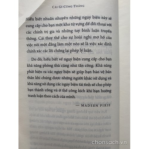 Cãi gì cũng thắng 
