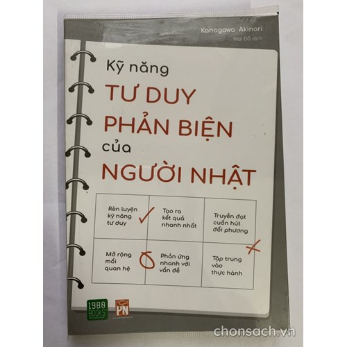 Kỹ năng tư duy phản biện của người Nhật 