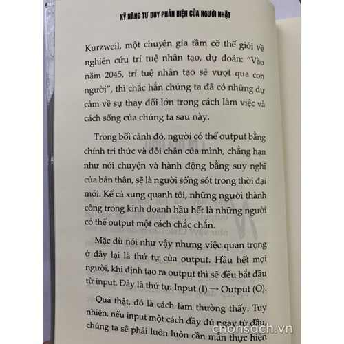 Kỹ năng tư duy phản biện của người Nhật 