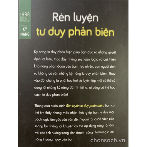 Rèn luyện tư duy phản biện 