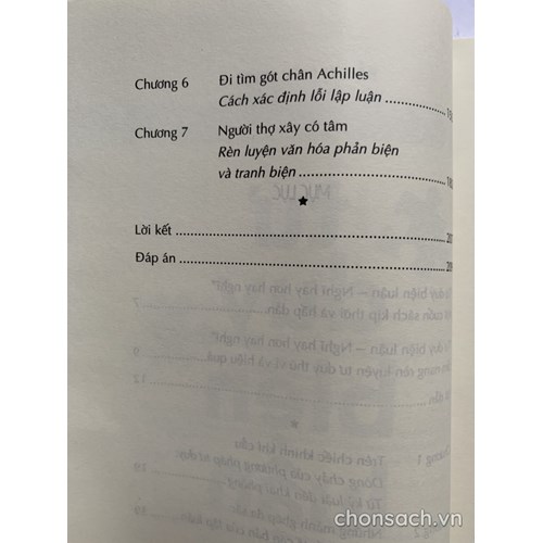 Tư duy biện luận 