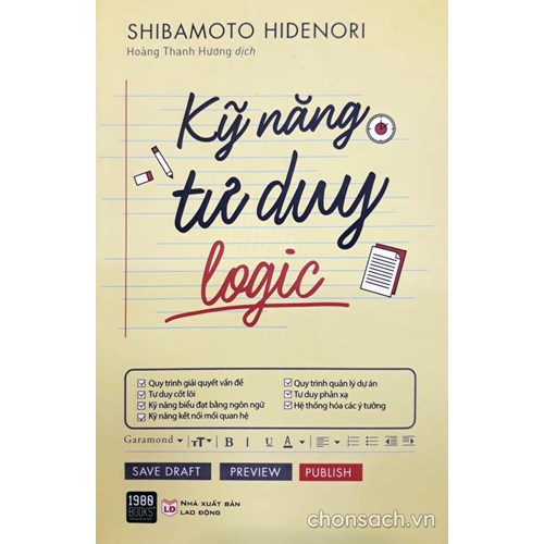 Kỹ năng tư duy logic 