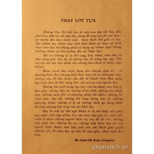 Những câu đố lắt léo (tập 1)