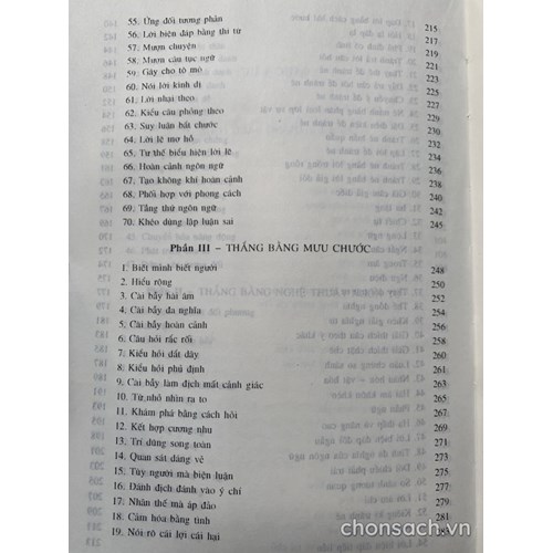 Phương pháp biện luận - Thuật hùng biện 