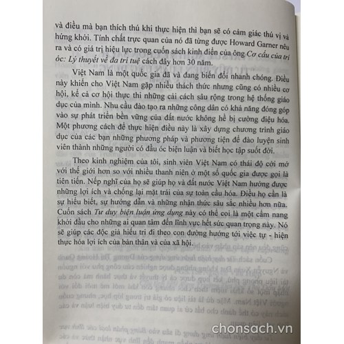 Tư duy biện luận ứng dụng 