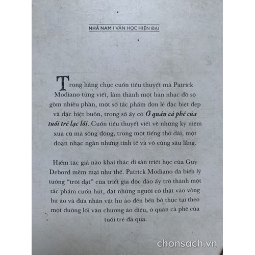 Ở quán cà phê của tuổi trẻ lạc lối 