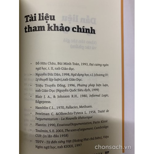 Muôn màu lập luận 