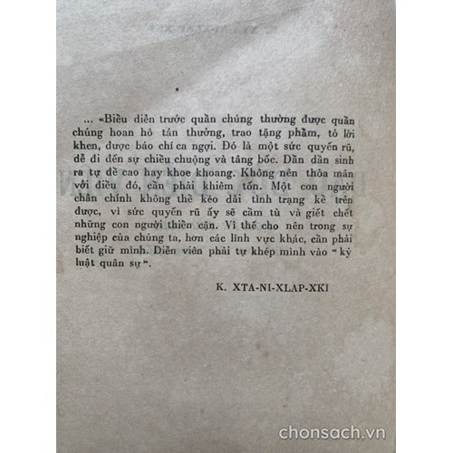 Đạo đức diễn viên 