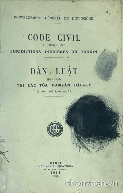 Bộ dân luật thi hành tại các toà Nam án Bắc Kỳ (gọi tắt là Bộ dân luật Bắc Kỳ)