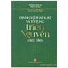 Định chế pháp luật và tố tụng Triều Nguyễn 