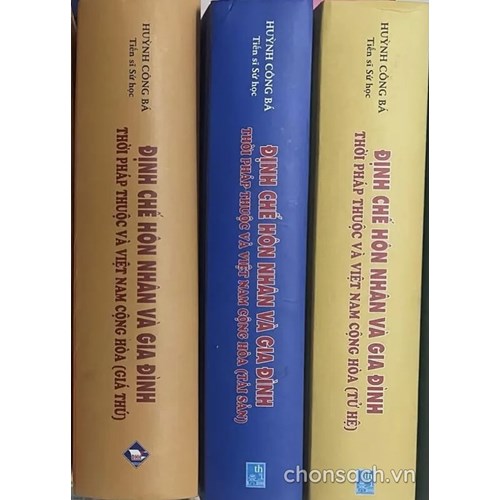 Định chế Hôn nhân và gia đình thời Pháp thuộc và VNCH 