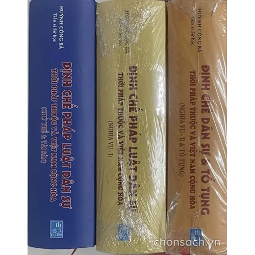 Định chế pháp luật Dân sự và Tố tụng thời Pháp thuộc và VNCH 