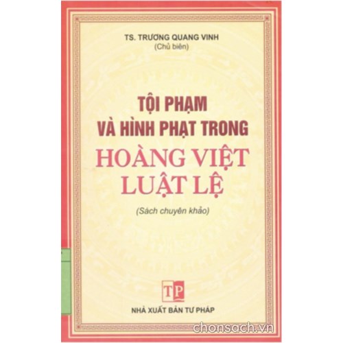 Tội phạm và hình phạt trong Hoàng Việt luật lệ 