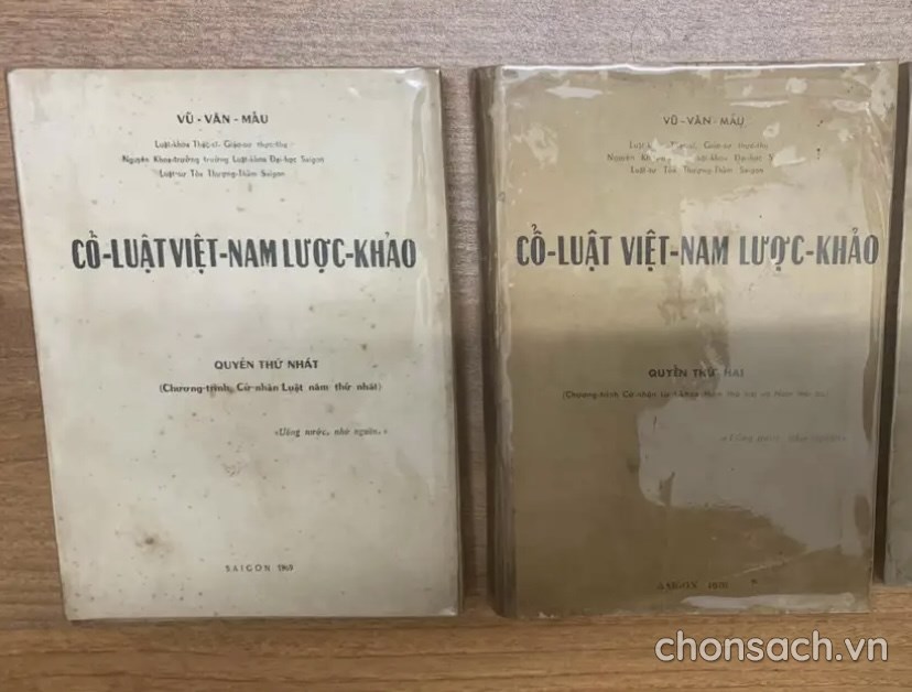 Cổ luật Việt Nam lược khảo (bộ 2 quyển)