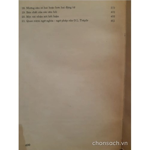 Ý nghĩa và cấu trúc của ngôn ngữ 