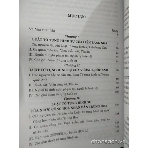 Những vấn đề cơ bản trong luật tố tụng hình sự một số nước trên thế giới 