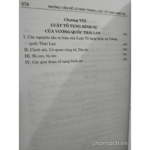 Những vấn đề cơ bản trong luật tố tụng hình sự một số nước trên thế giới 
