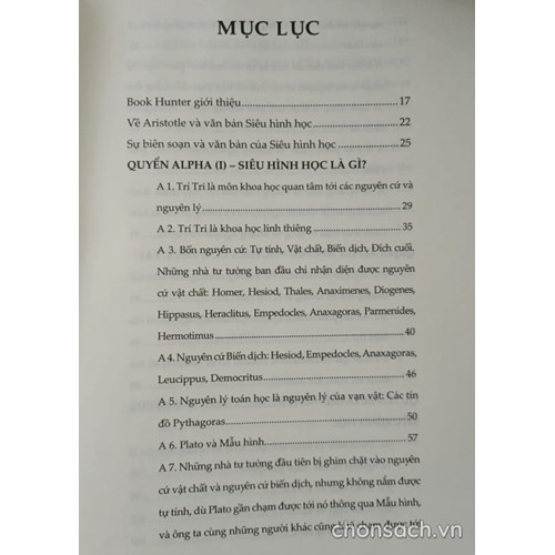 Siêu hình học (Aristote)