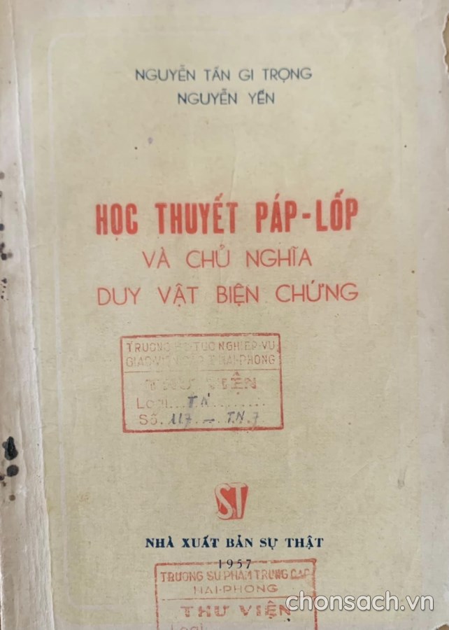 Học thuyết Páp-Lốp và chủ nghĩa duy vật biện chứng 